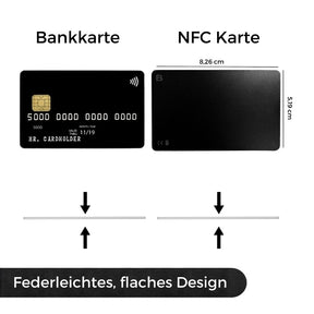 Digitale Visitenkarte mit NFC Tag