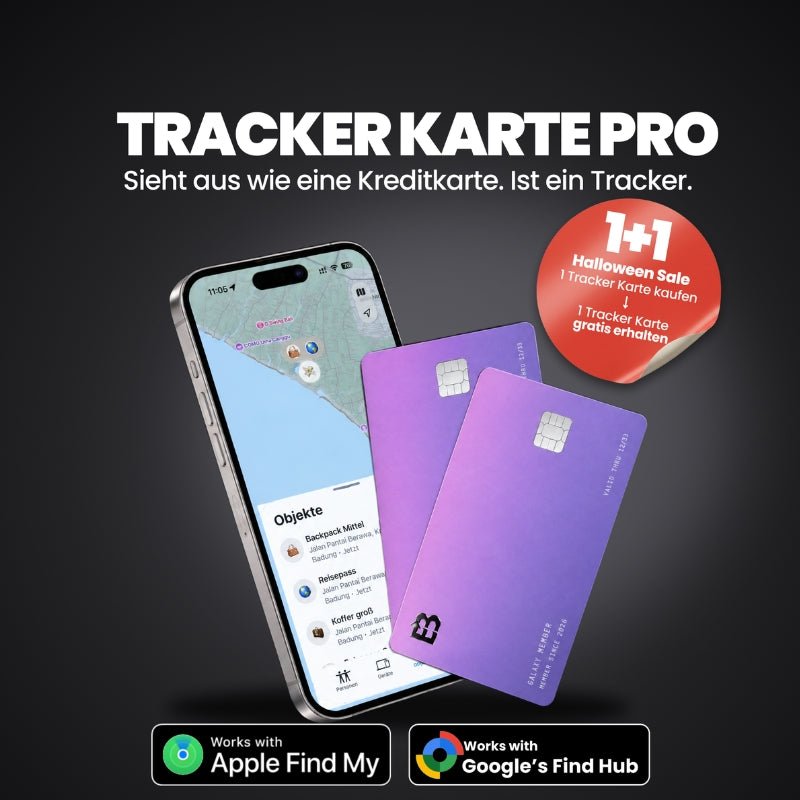 Tracker Karte Pro Apple & Android