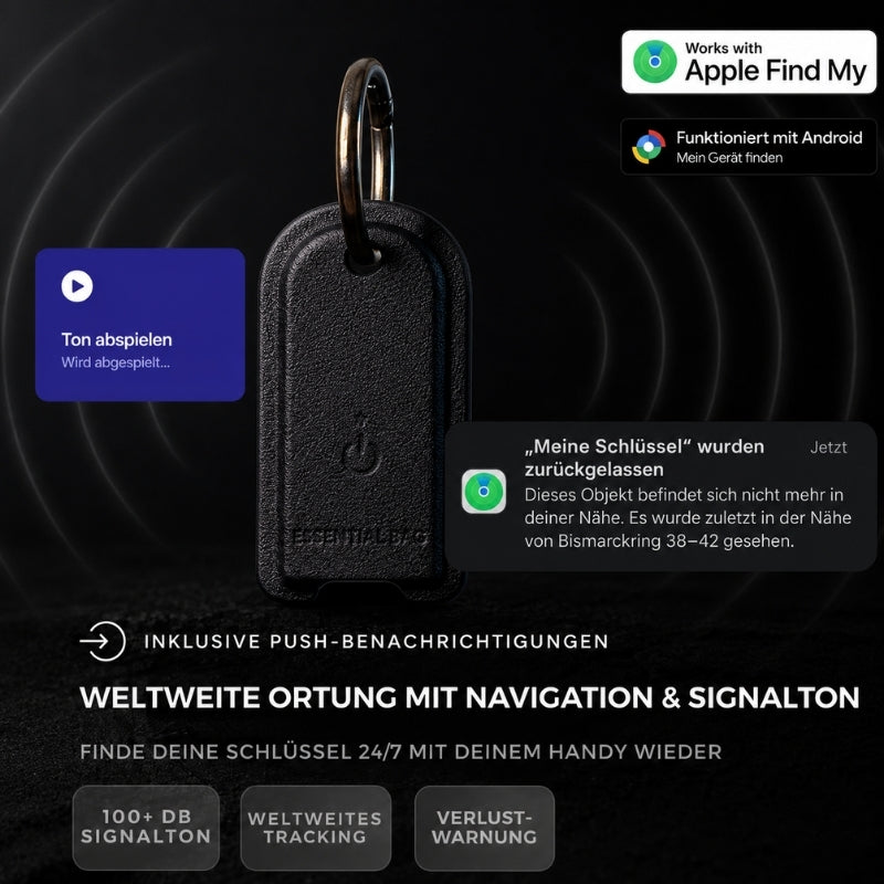 Schlüssel Tracker 3.0 iOS & Android