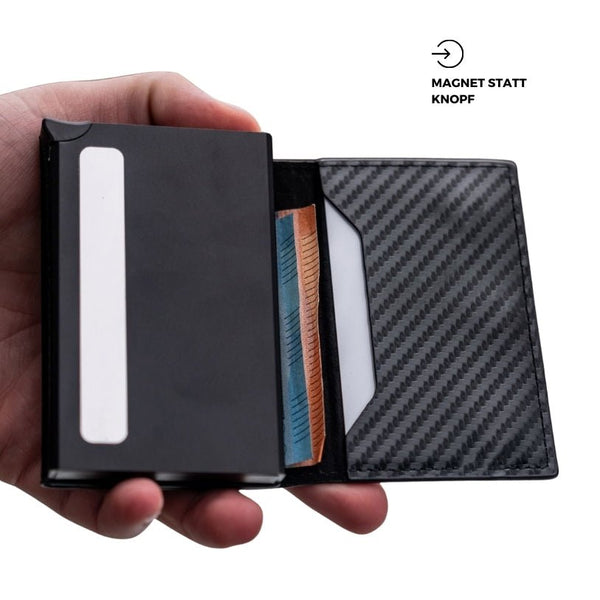 Smart Wallet 3.0 - Carbon Stealth - Essentialbag #farbe_carbon stealth