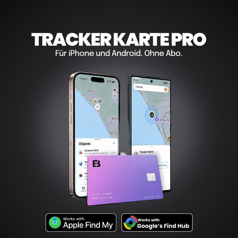 Tracker Karte Pro Apple & Android