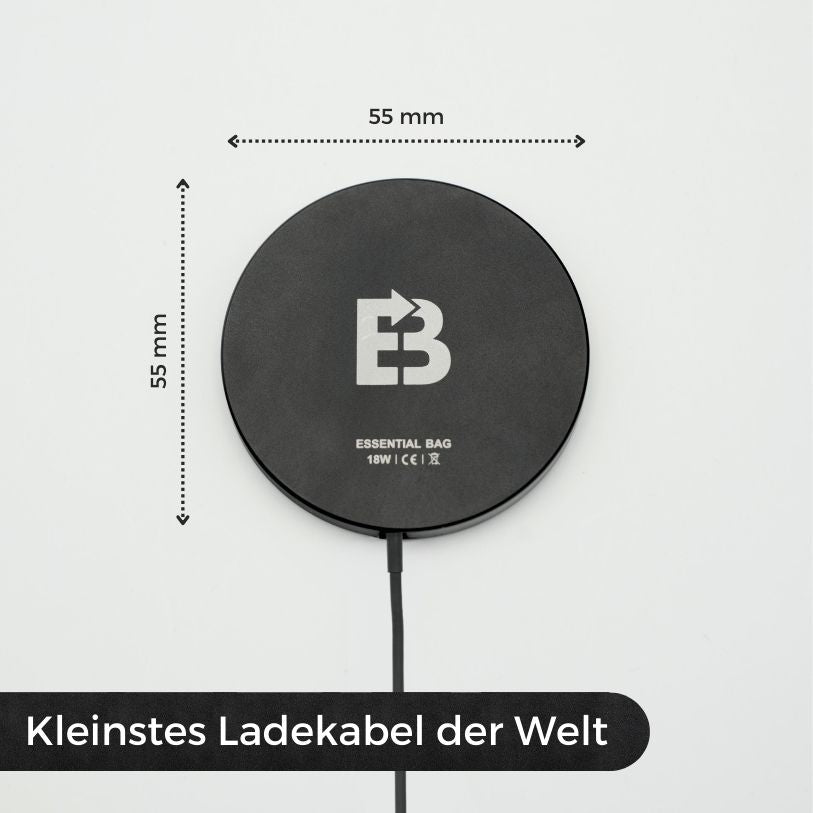 Kompaktes Ladekabel mit 55 mm Durchmesser