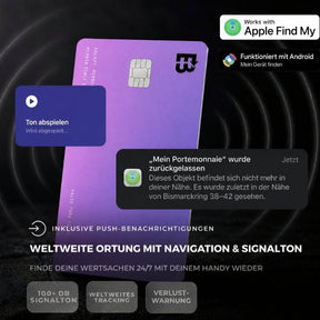 Tracker Karte Pro Apple & Android