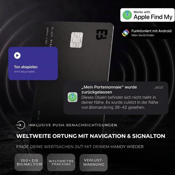 Tracker Karte Pro Apple & Android