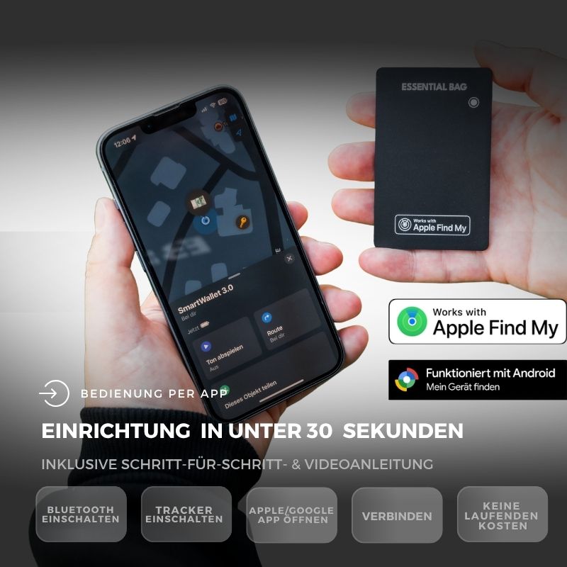 Einrichtung in unter 30 Sekunden per App