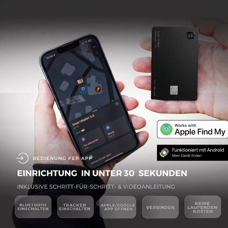 Tracker Card 3.0 Apple and Android