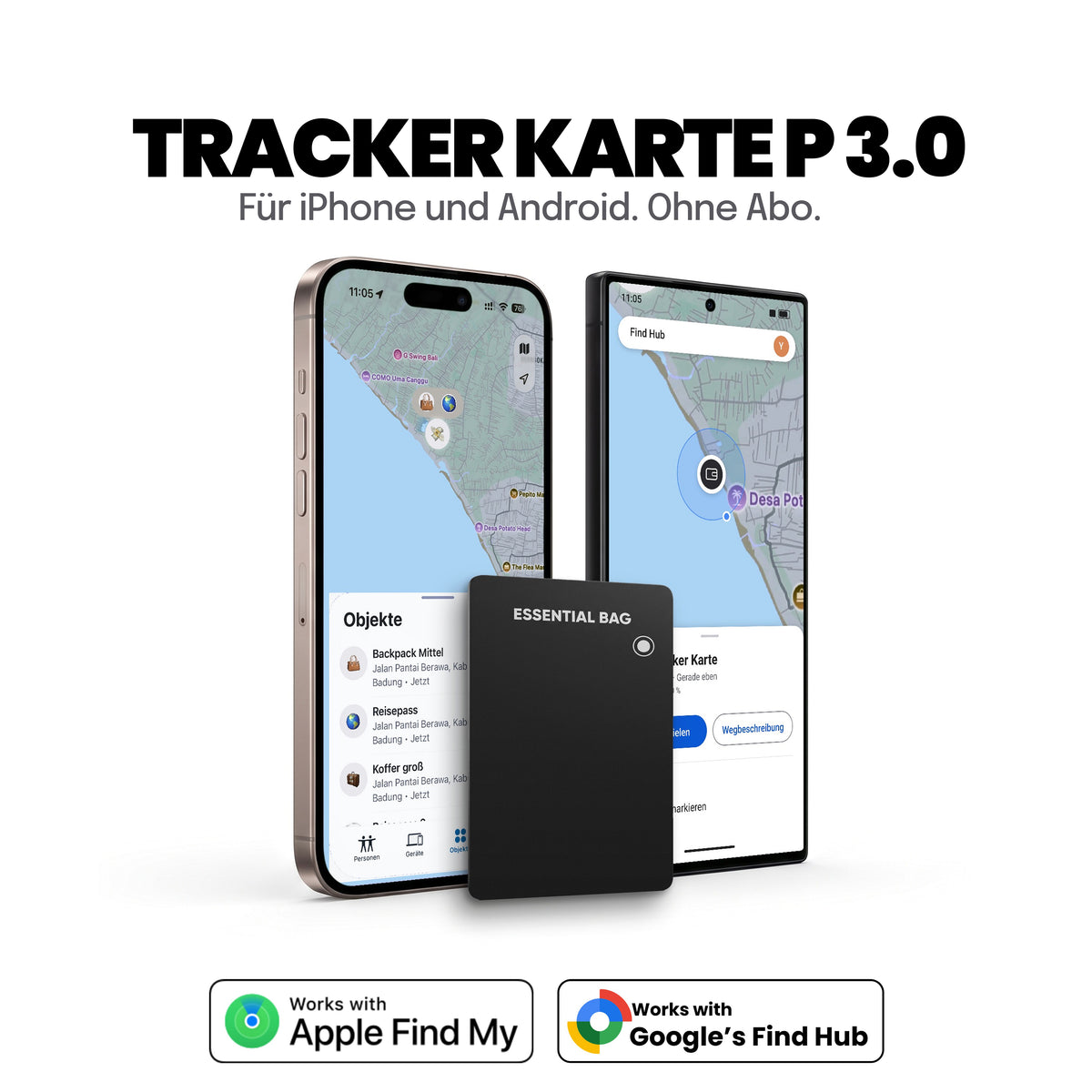 Tracker Karte 3.0  Apple & Android