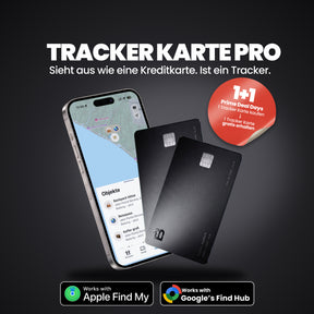 Tracker Card 3.0 Apple and Android