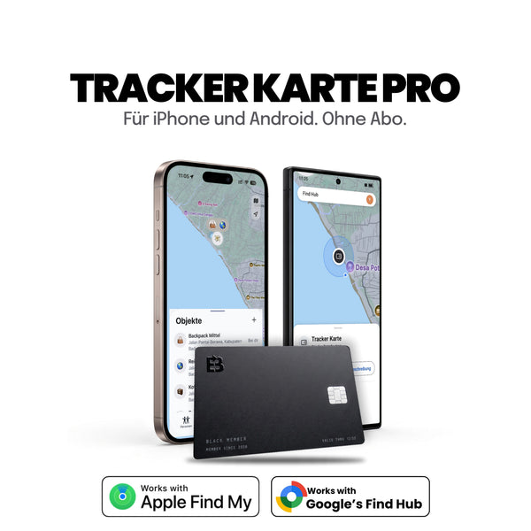 Tracker Karte Pro Apple & Android