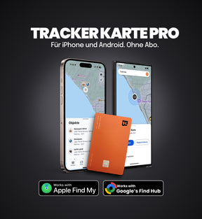 Tracker Card 3.0 Apple and Android